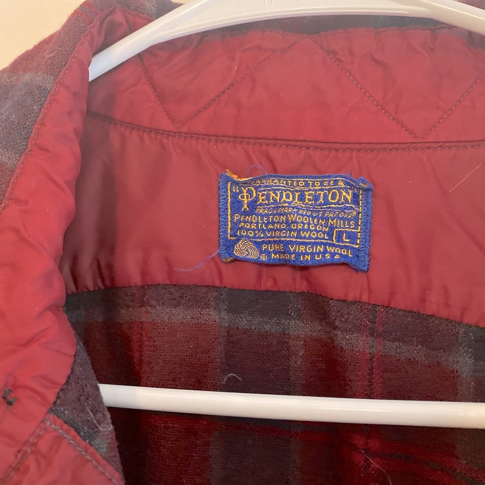 Pendleton vintage flannel